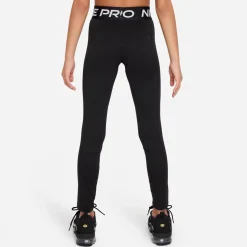 Nike Pro Leak Protection Sportlegging Meisjes Zwart Wit