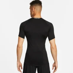Nike Pro Ondershirt Korte Mouwen Zwart