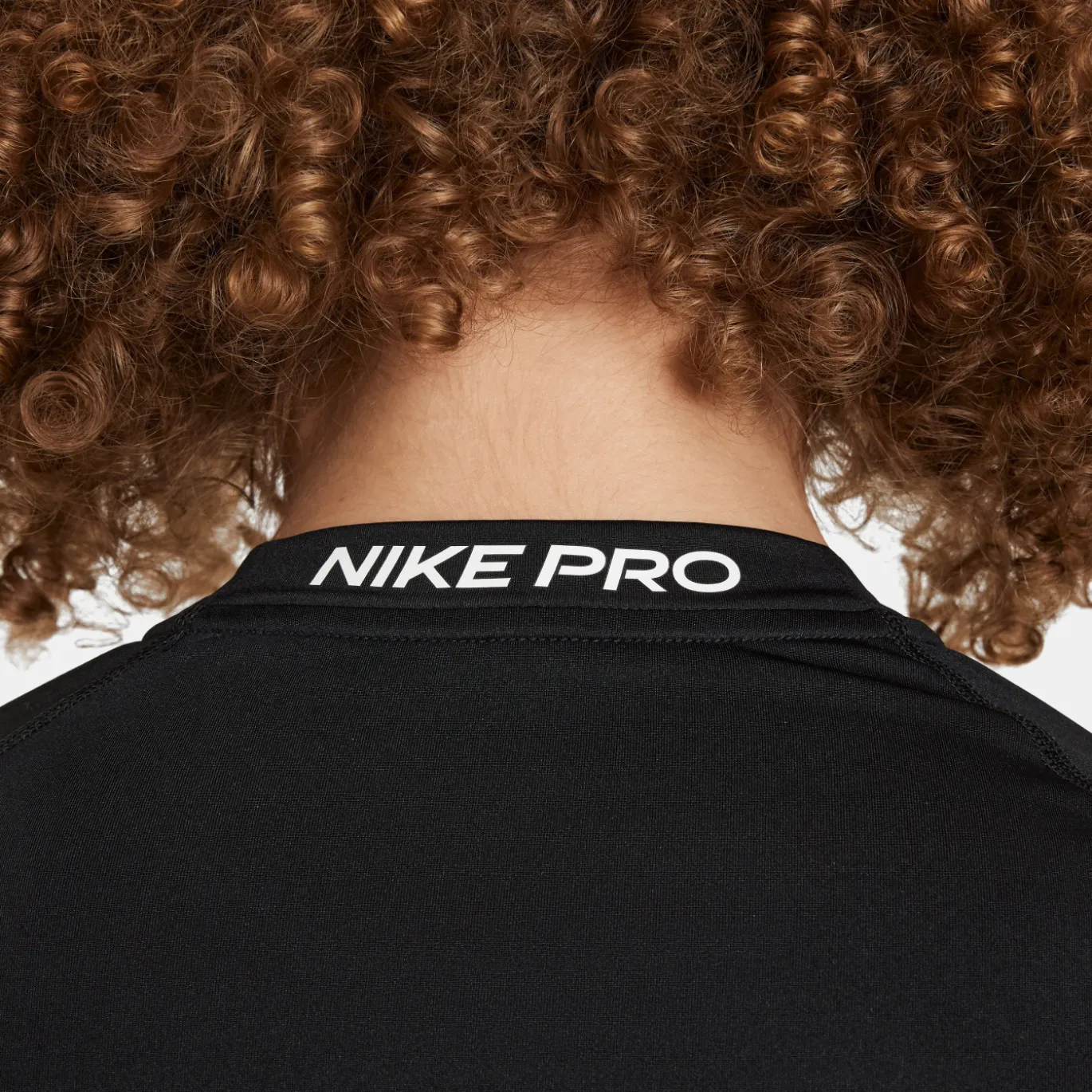 Nike Pro Ondershirt Lange Mouwen Kids Zwart Wit