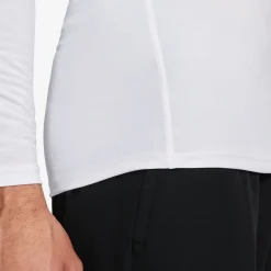 Nike Pro Ondershirt Lange Mouwen Wit Zwart