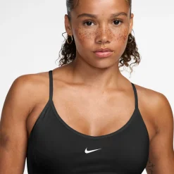 Nike Pro Seamless Sportbeha Dames Zwart Wit