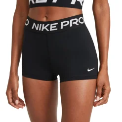 Nike Pro 365 Short Dames Zwart Wit