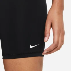 Nike Pro 365 Short 8-Inch Dames Zwart Wit