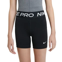 Nike Pro Slidingbroekje Meisjes Zwart Wit