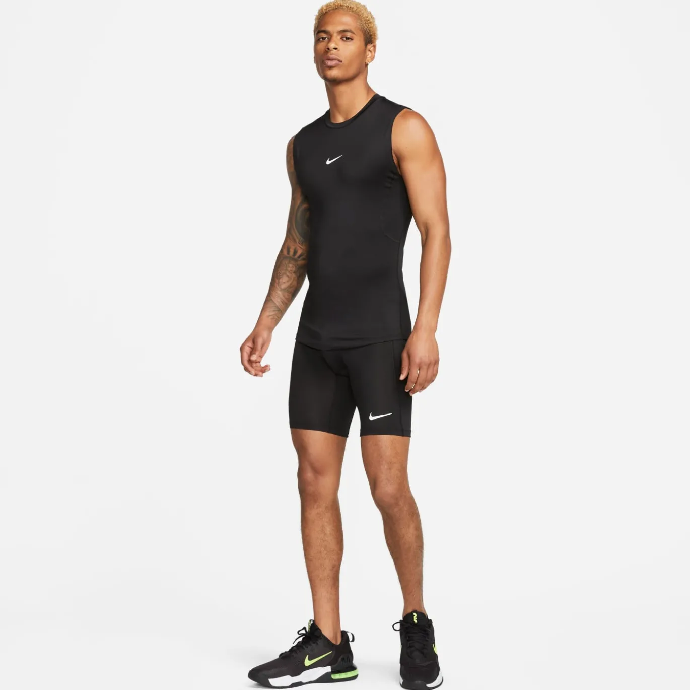 Nike Pro Slidingbroekje Zwart Wit