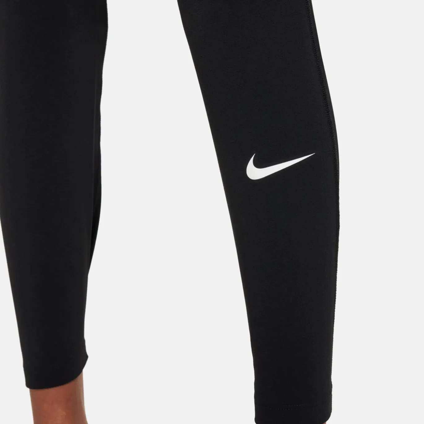 Nike Pro Sportlegging Jongens Zwart Wit