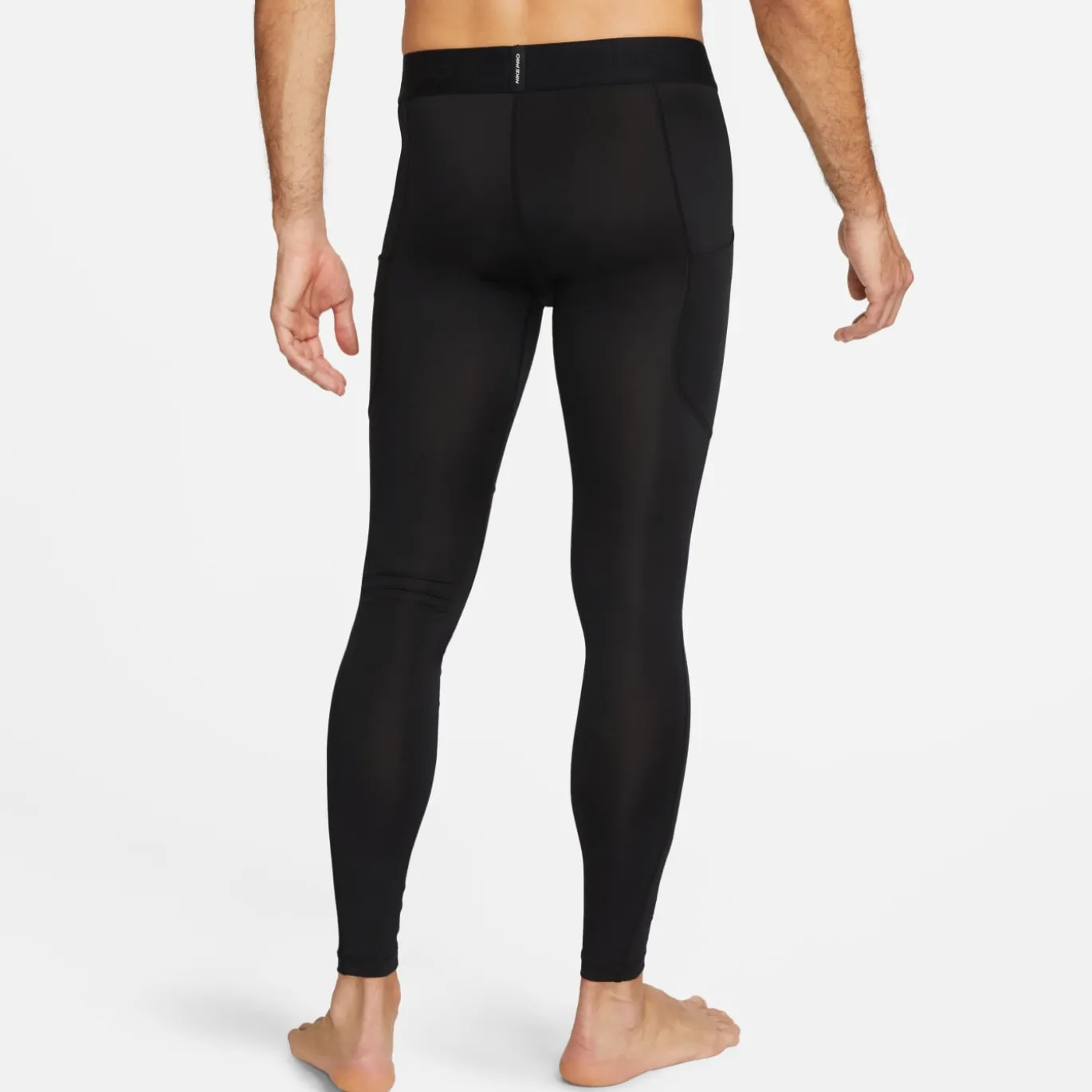 Nike Pro Sportlegging Zwart Wit
