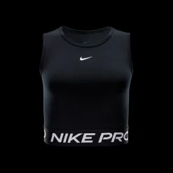 Nike Pro Tanktop Dames Zwart Wit