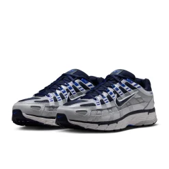 Nike P-6000 Sneakers Donkerblauw Blauw Zilvergrijs