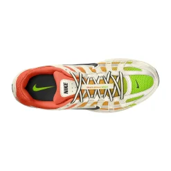 Nike P-6000 Sneakers Gebroken Wit Oranje Geel Zwart