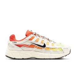 Nike P-6000 Sneakers Gebroken Wit Oranje Geel Zwart