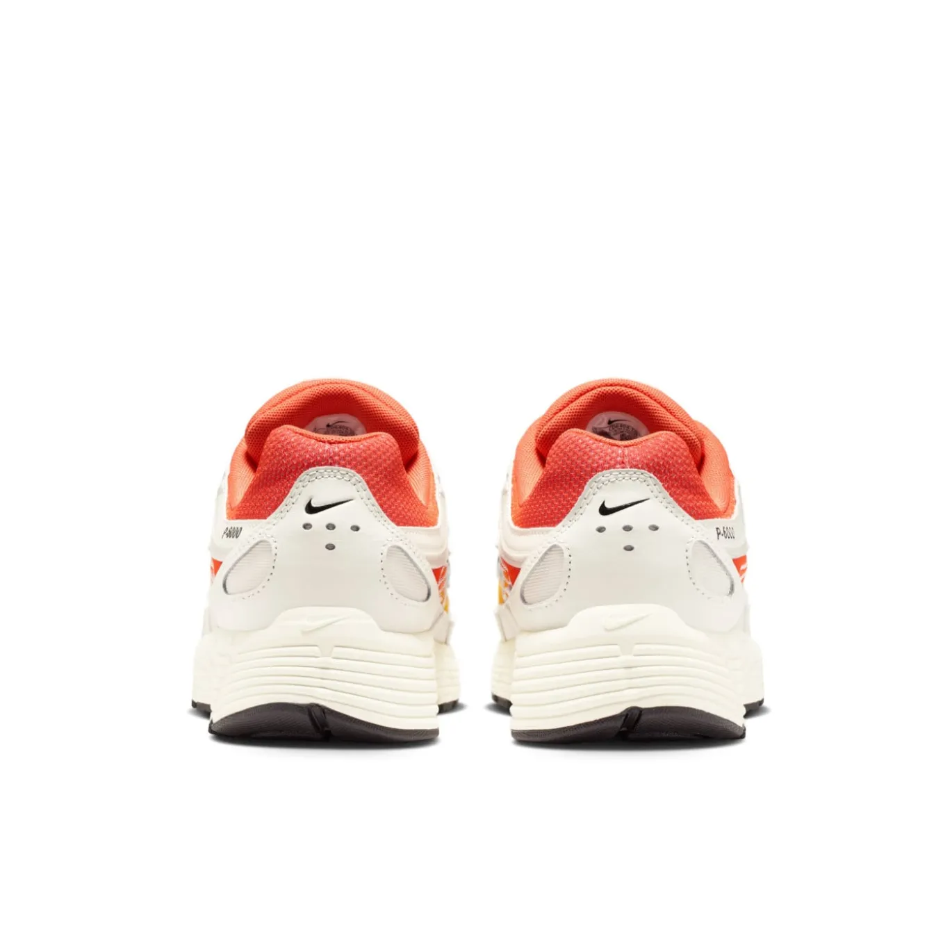 Nike P-6000 Sneakers Gebroken Wit Oranje Geel Zwart