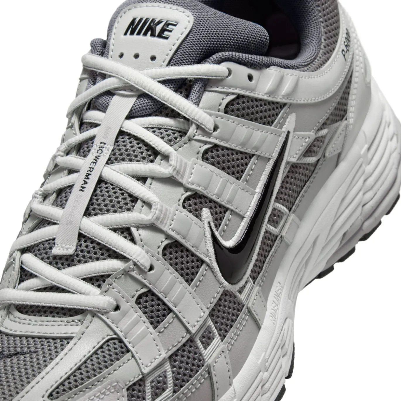 Nike P-6000 Sneakers Grijs Zwart Lichtgrijs