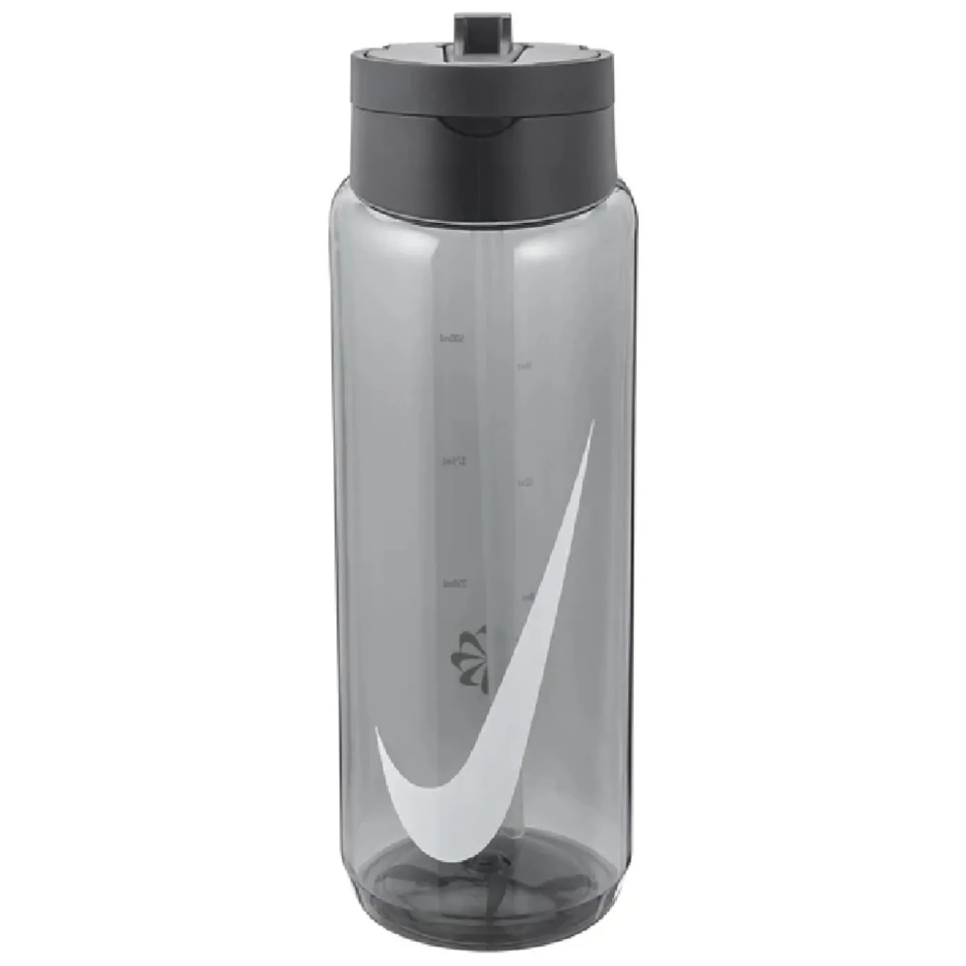 Nike Recharge Bidon Met Rietje 700ML Grijs Zwart Wit