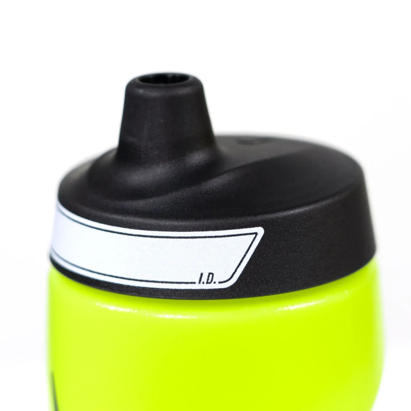 Nike Refuel Bidon Grip 550ML Felgeel Zwart Wit