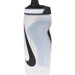 Nike Refuel Bidon Grip 550ML Lichtgrijs Zwart Wit
