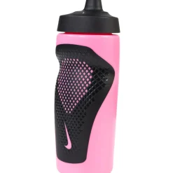 Nike Refuel Bidon Grip 550ML Roze Zwart Wit