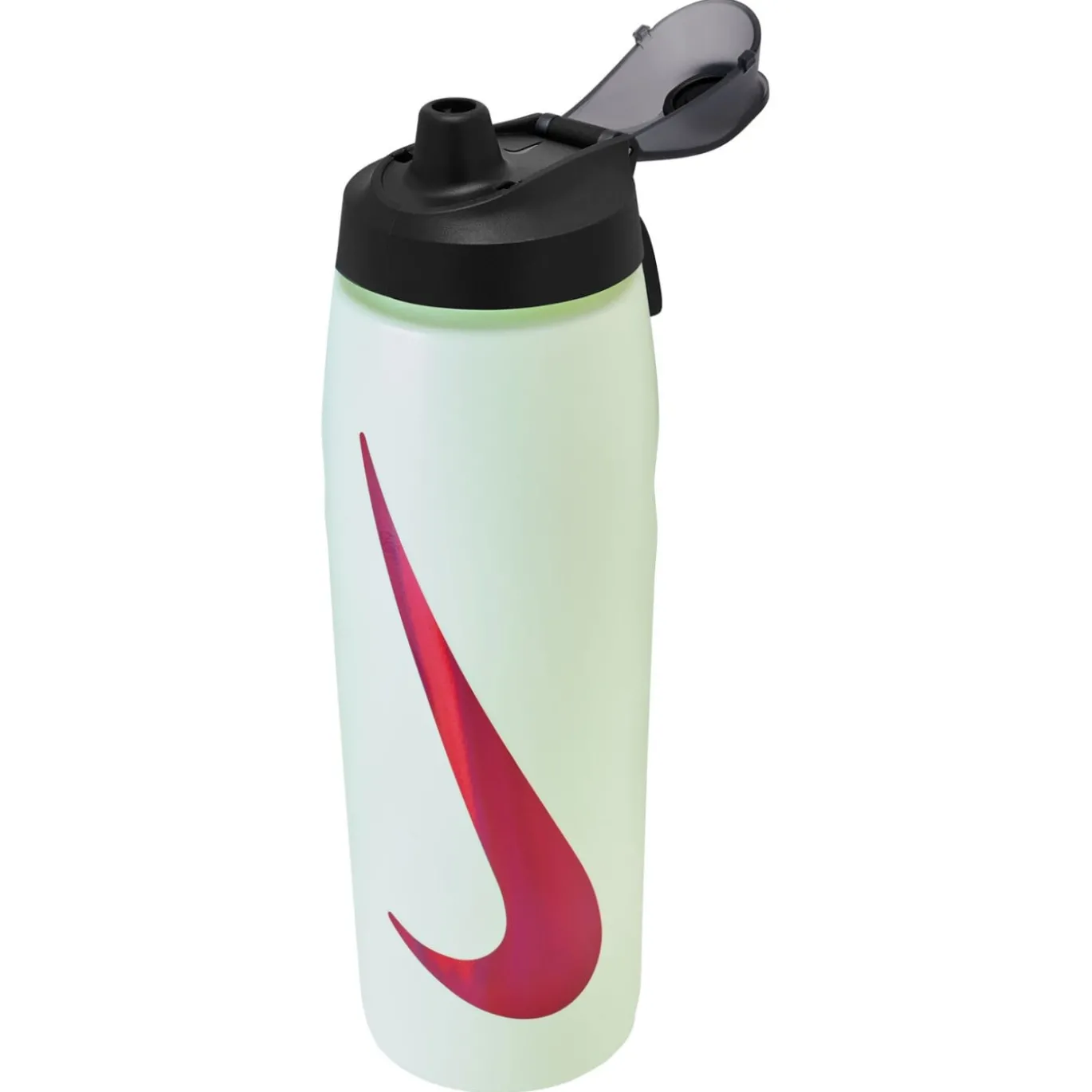 Nike Refuel Locking Bidon 709ML Lichtgroen Rood Zwart
