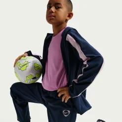 Nike Repel Trainingspak Kids Donkerblauw Lichtblauw Lichtroze