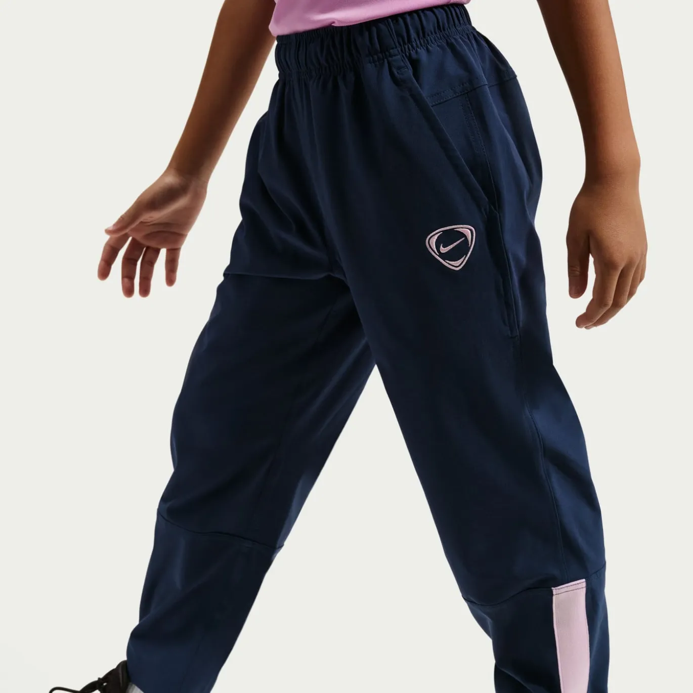 Nike Repel Trainingspak Kids Donkerblauw Lichtblauw Lichtroze