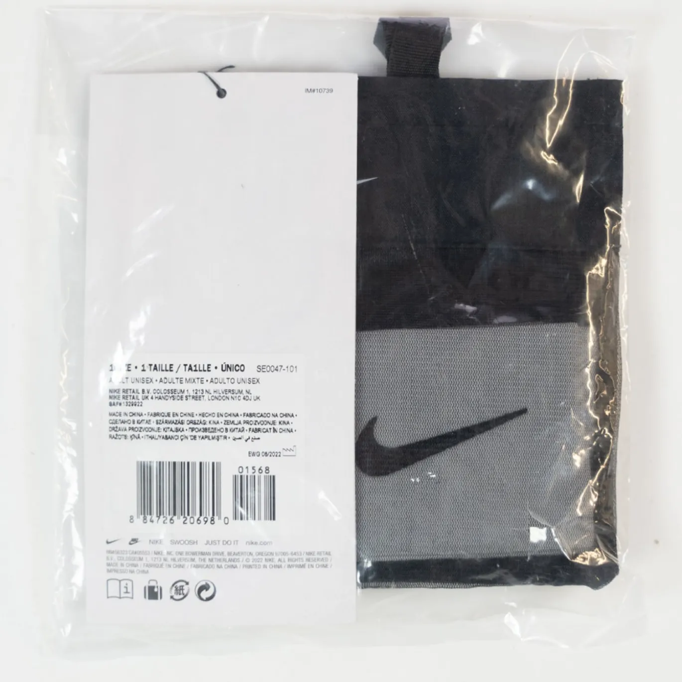 Nike Sokstoppers Wit Zwart