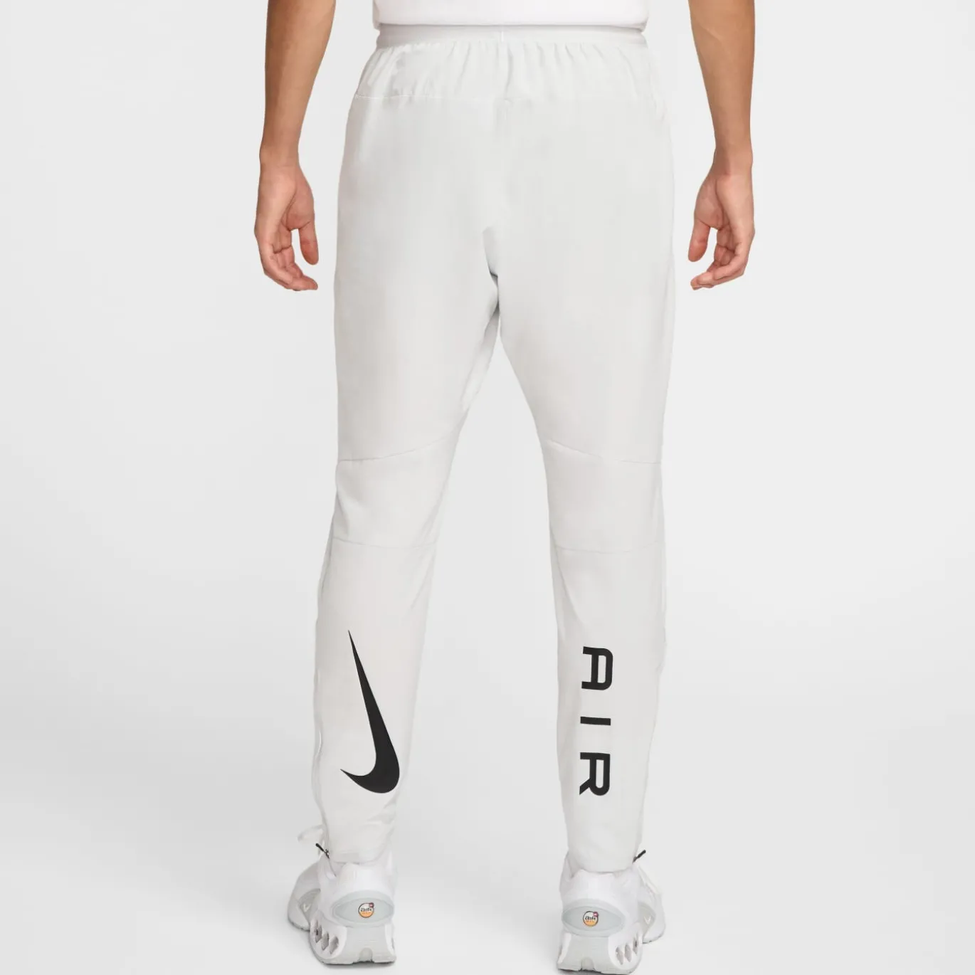 Nike Sportswear Air Trainingsbroek Lichtgrijs Zwart Zilver
