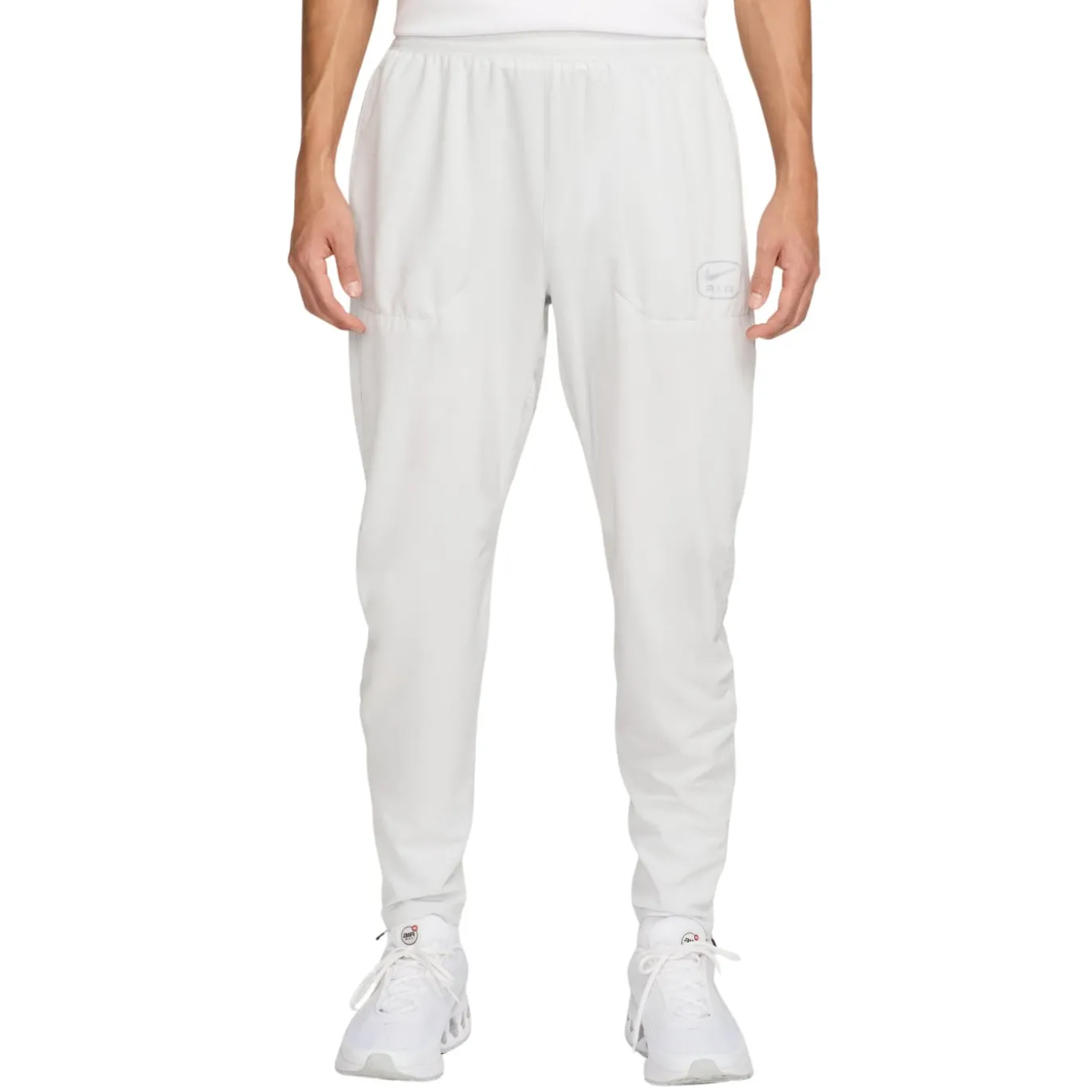 Nike Sportswear Air Trainingsbroek Lichtgrijs Zwart Zilver