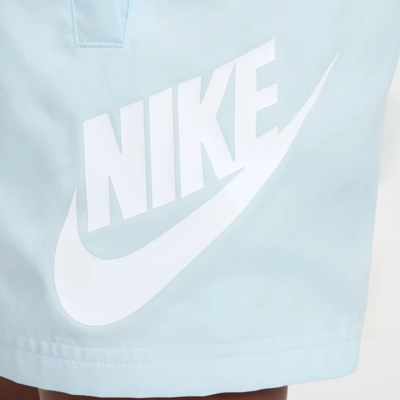 Nike Sportswear Club Broekje Woven Kids Lichtblauw Wit