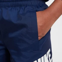 Nike Sportswear Club Broekje Woven Kids Donkerblauw Wit