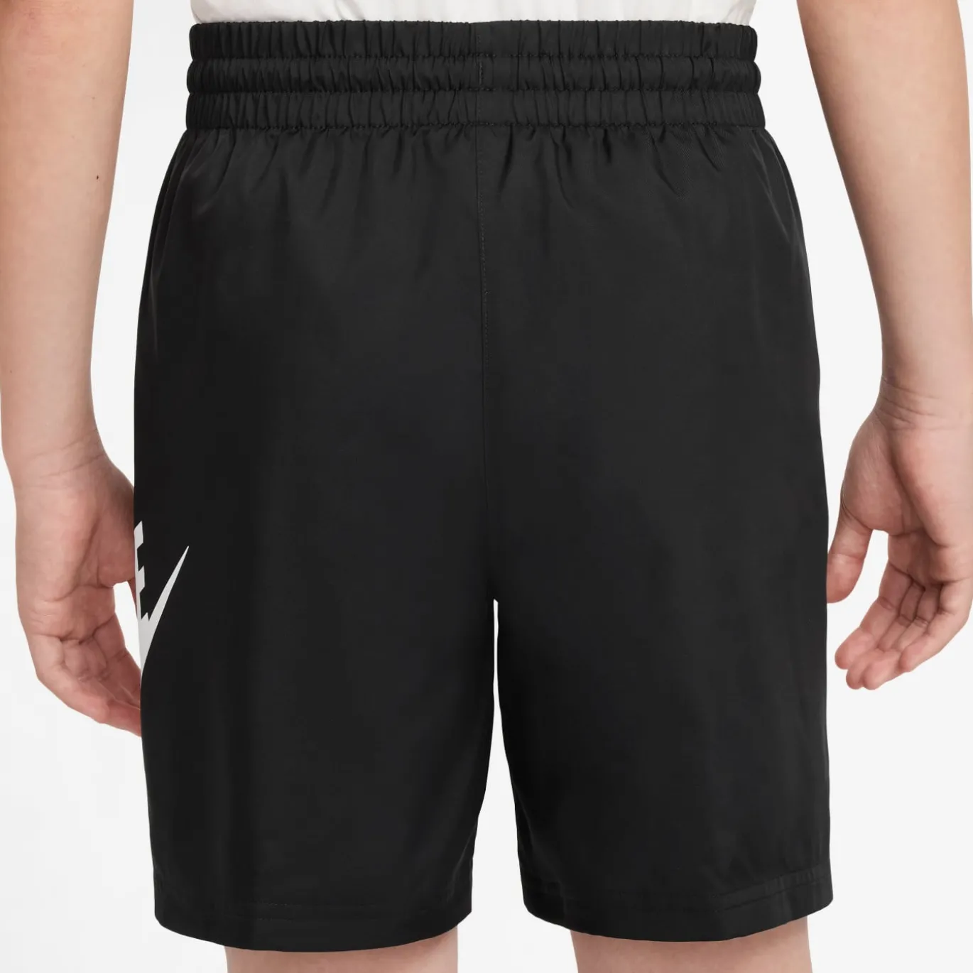 Nike Sportswear Club Broekje Woven Kids Zwart Wit