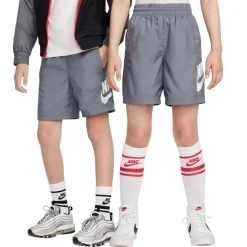 Nike Sportswear Club Broekje Woven Kids Grijs Wit