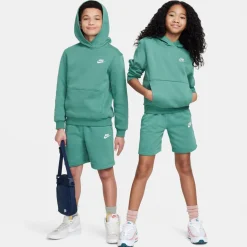 Nike Sportswear Club Fleece Broekje Kids Grijsgroen Wit