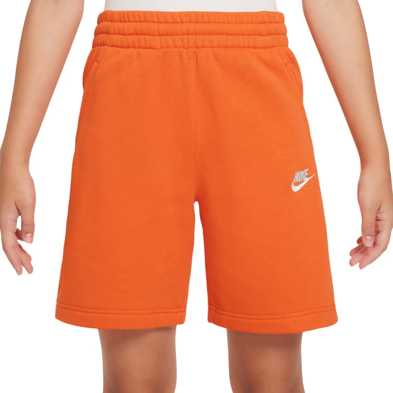 Nike Sportswear Club Fleece Broekje Kids Oranje Wit