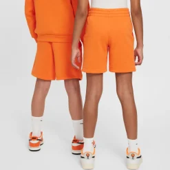 Nike Sportswear Club Fleece Broekje Kids Oranje Wit