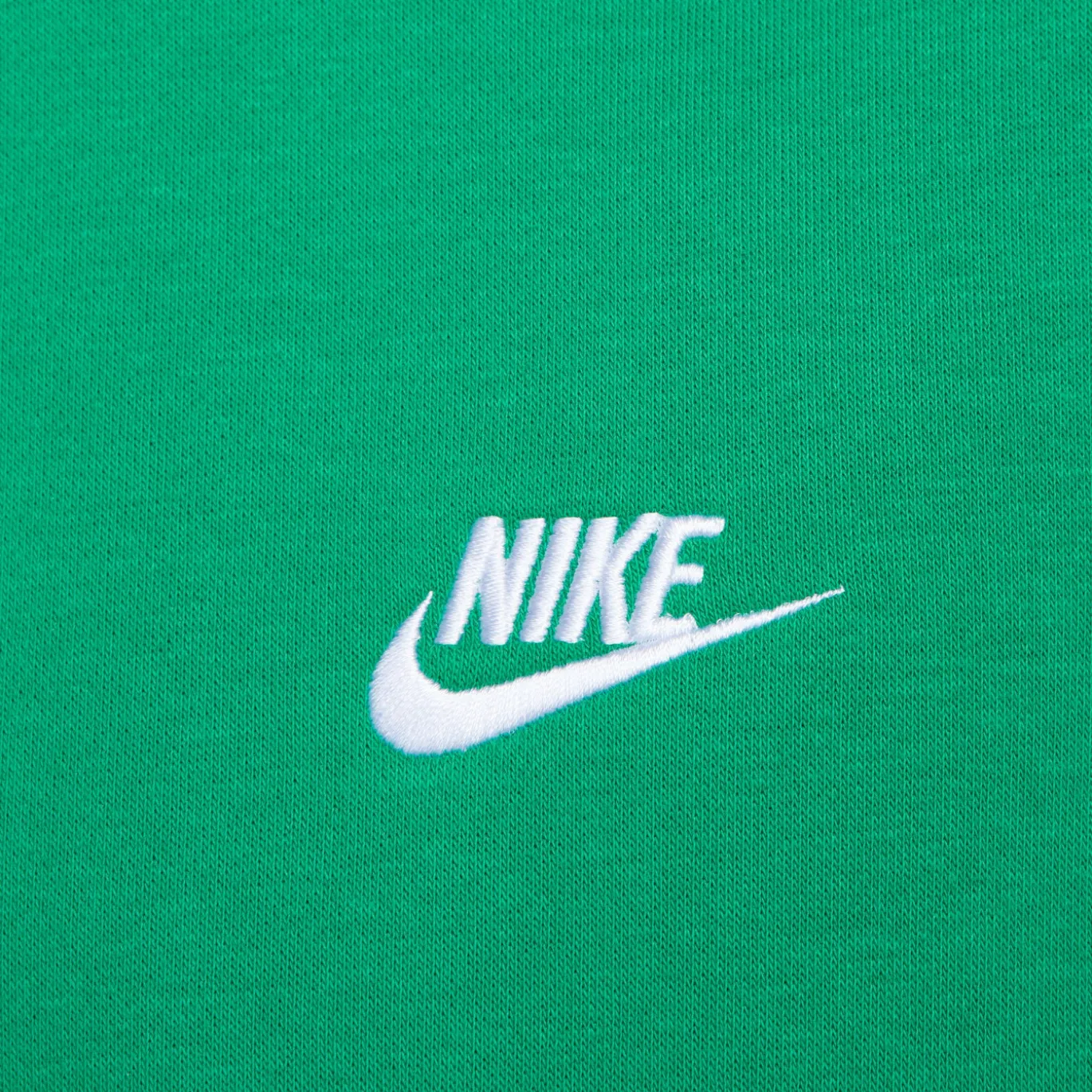 Nike Sportswear Club Fleece Crew Sweater Groen Wit