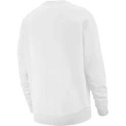 Nike Sportswear Club Fleece Crew Sweater Wit Zwart