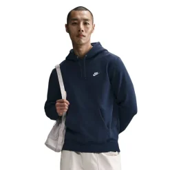 Nike Sportswear Club Fleece Hoodie Donkerblauw Wit