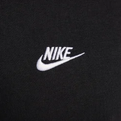 Nike Sportswear Club Fleece Hoodie Zwart Wit