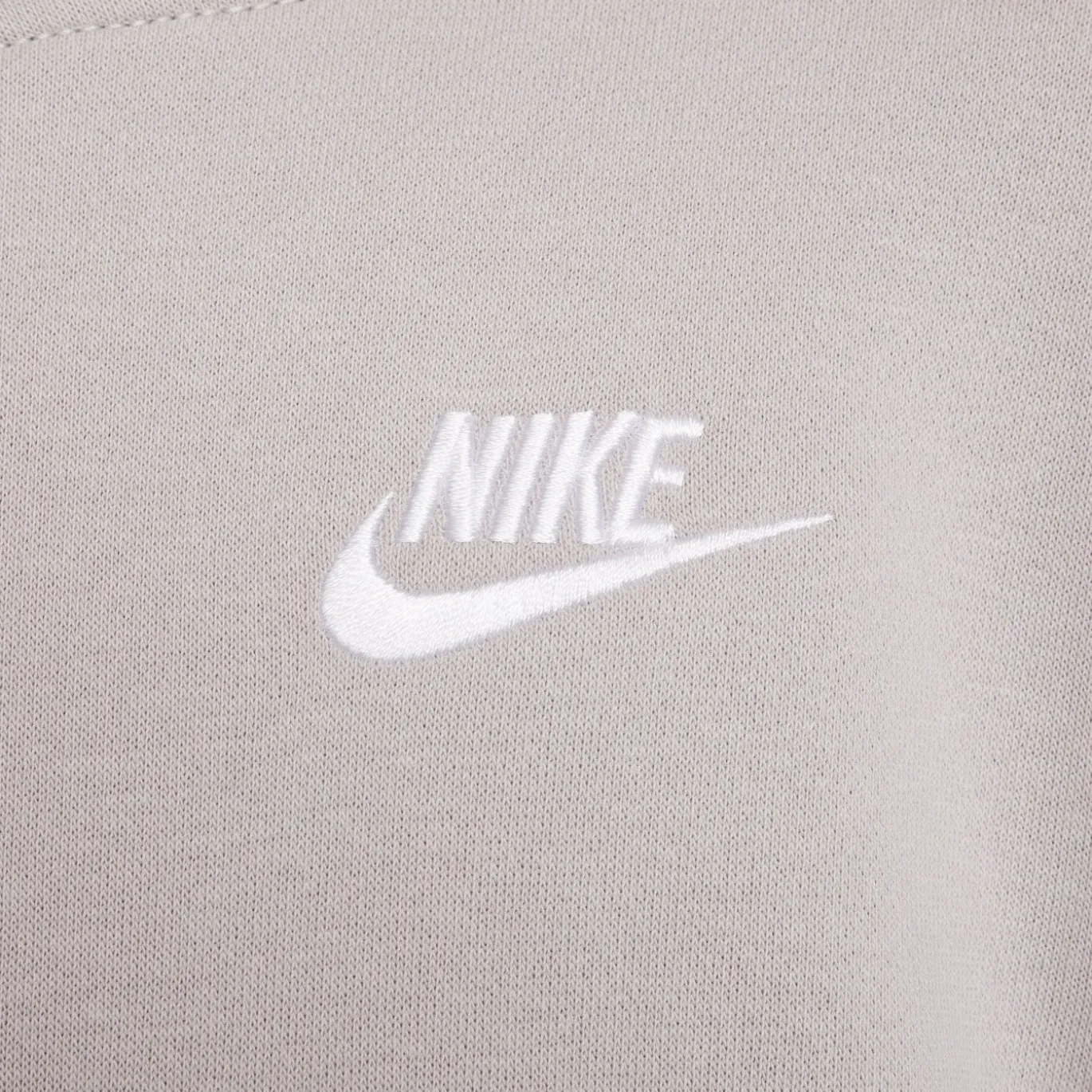 Nike Sportswear Club Fleece Hoodie Trainingspak Kids Grijs Wit