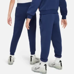 Nike Sportswear Club Fleece Hoodie Trainingspak Kids Donkerblauw Wit