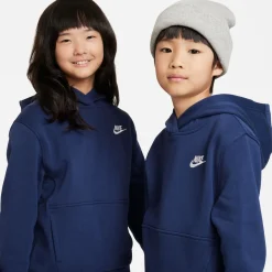 Nike Sportswear Club Fleece Hoodie Trainingspak Kids Donkerblauw Wit