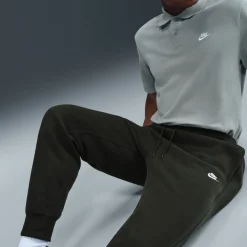 Nike Sportswear Club Fleece Joggingbroek Donkergroen Wit
