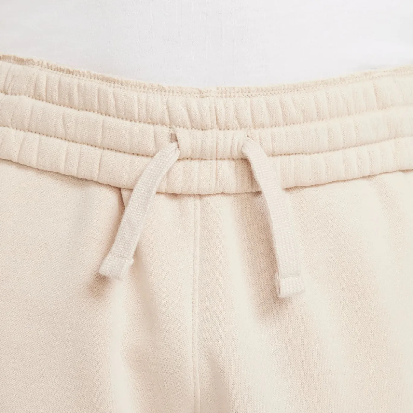 Nike Sportswear Club Fleece Joggingbroek Kids Lichtbeige Wit