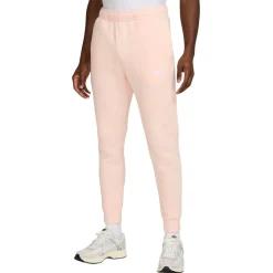 Nike Sportswear Club Fleece Joggingbroek Lichtroze Wit