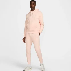 Nike Sportswear Club Fleece Joggingbroek Lichtroze Wit
