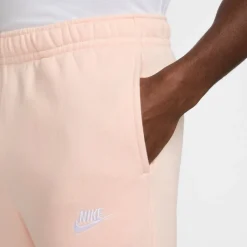 Nike Sportswear Club Fleece Joggingbroek Lichtroze Wit