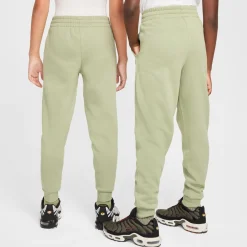 Nike Sportswear Club Fleece Joggingbroek Kids Lichtgroen Wit