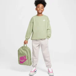 Nike Sportswear Club Fleece Joggingbroek Kids Grijs Wit