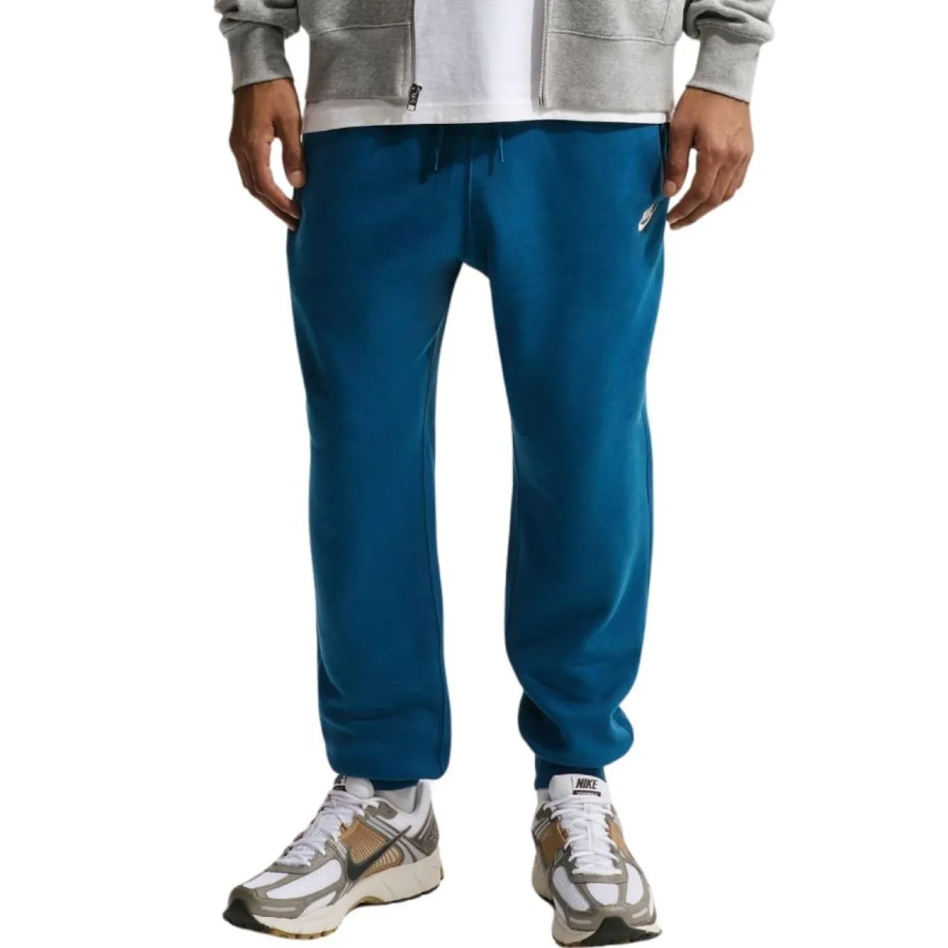 Nike Sportswear Club Fleece Joggingbroek Donkerblauw Beige