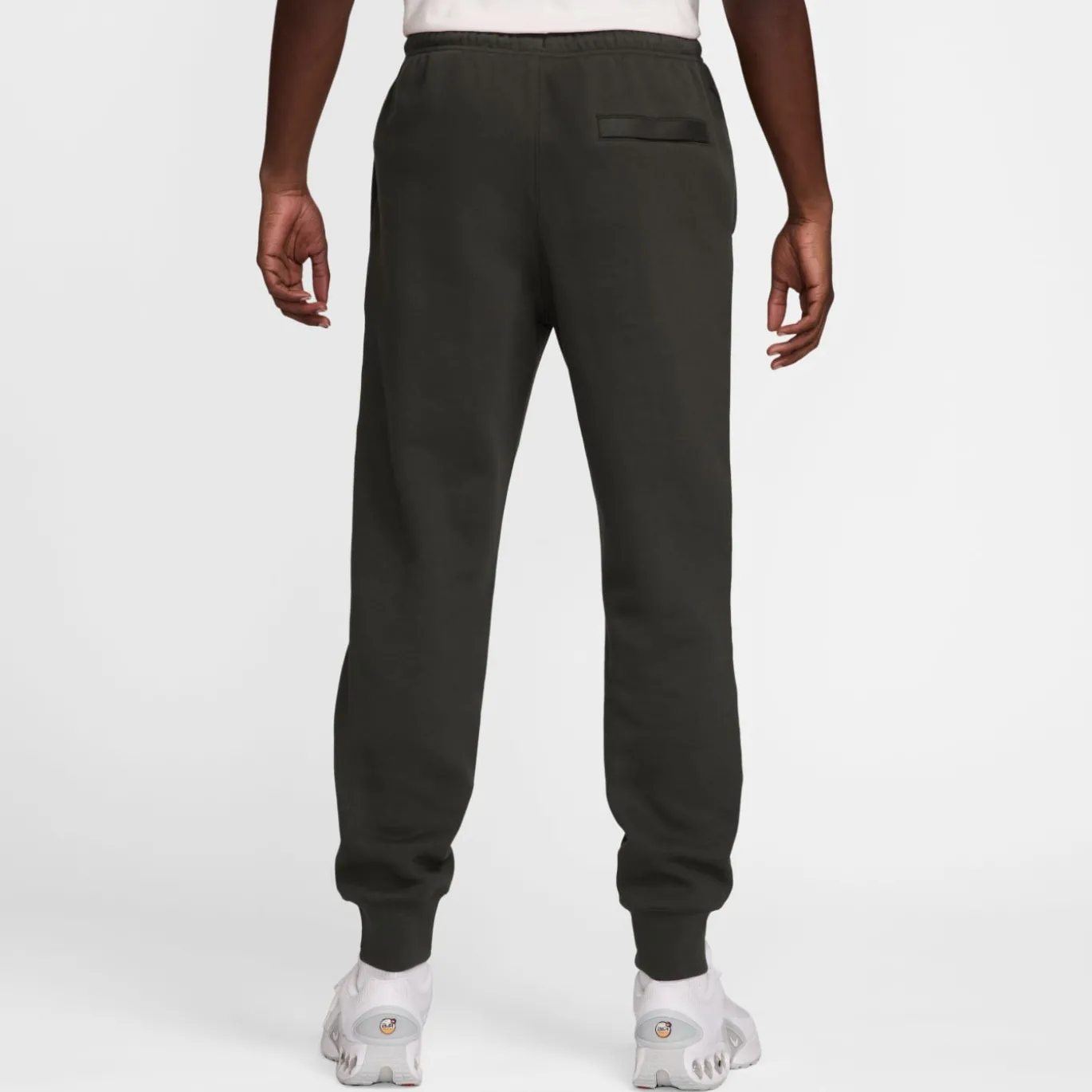 Nike Sportswear Club Fleece Joggingpak Hooded Donkergroen Wit